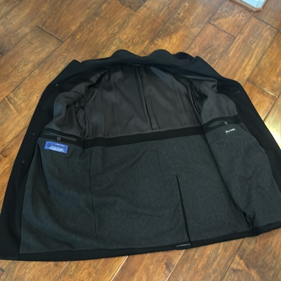 John W Nordstrom Black Men’s Italian Wool Coat 40S. Like New! - Picture 6 of 9